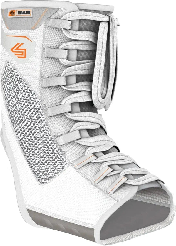 Shock Doctor 849 Ultra Gel Lace Anksupp Blk - White - s