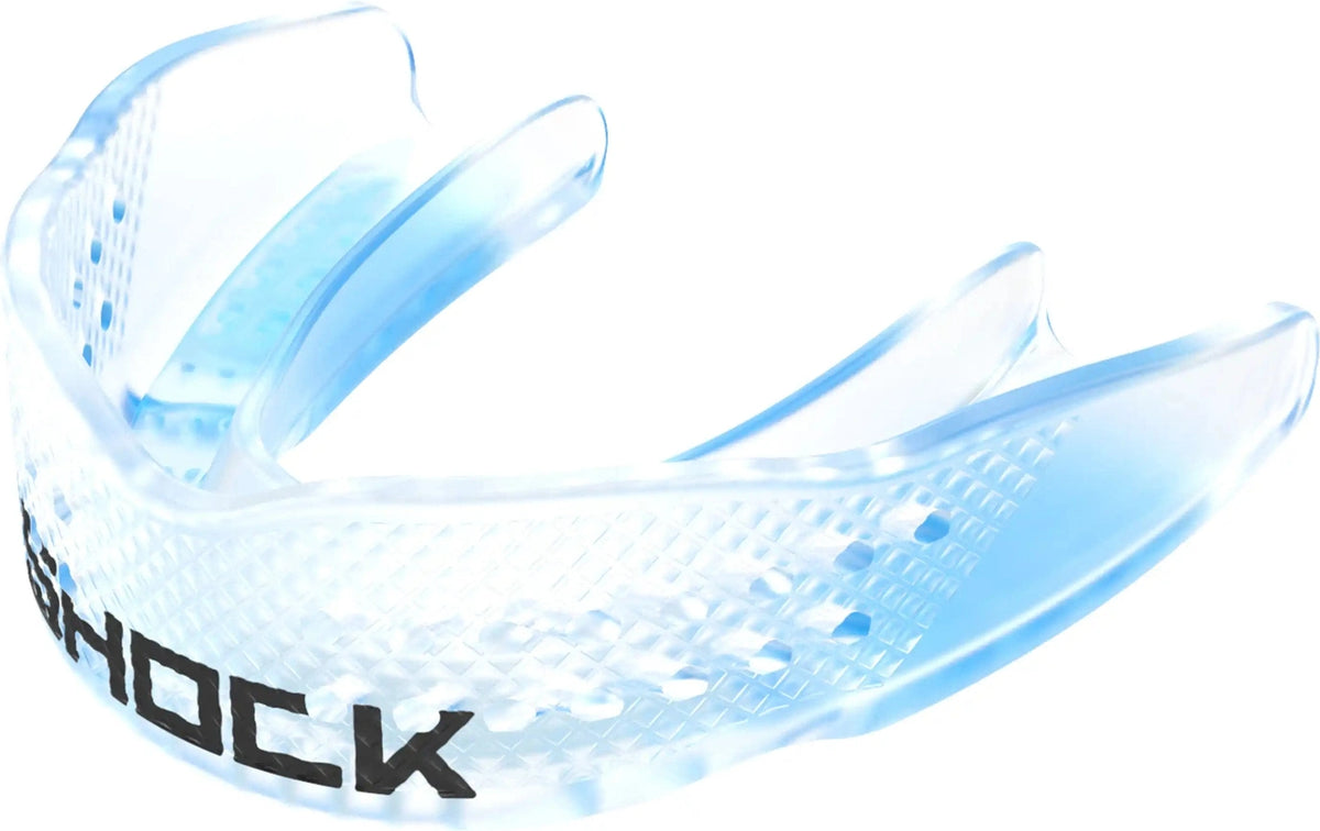 Shock Doctor 9500 Trash Talker Basketball Clear Youth - Blue Trans - Blue Trans / Osfm