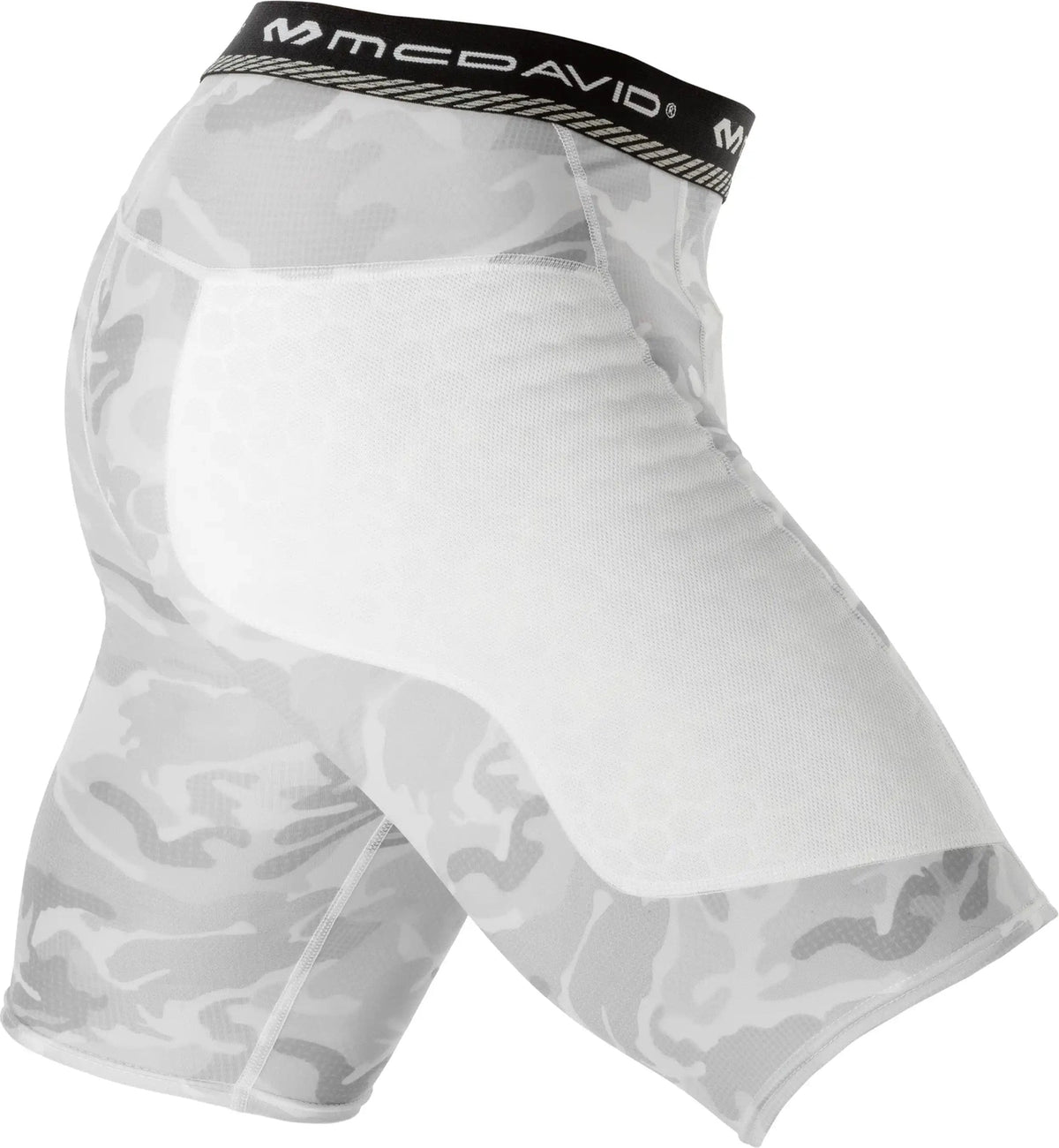 United Sports Brands Md21280 Mcdavid Hex Thin Sliding Short Yth Print - Camo / s