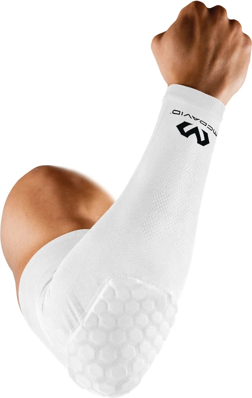 Mcdavid Md6501 Hex Elite Shooter Arm Slv Single Blk - White - s