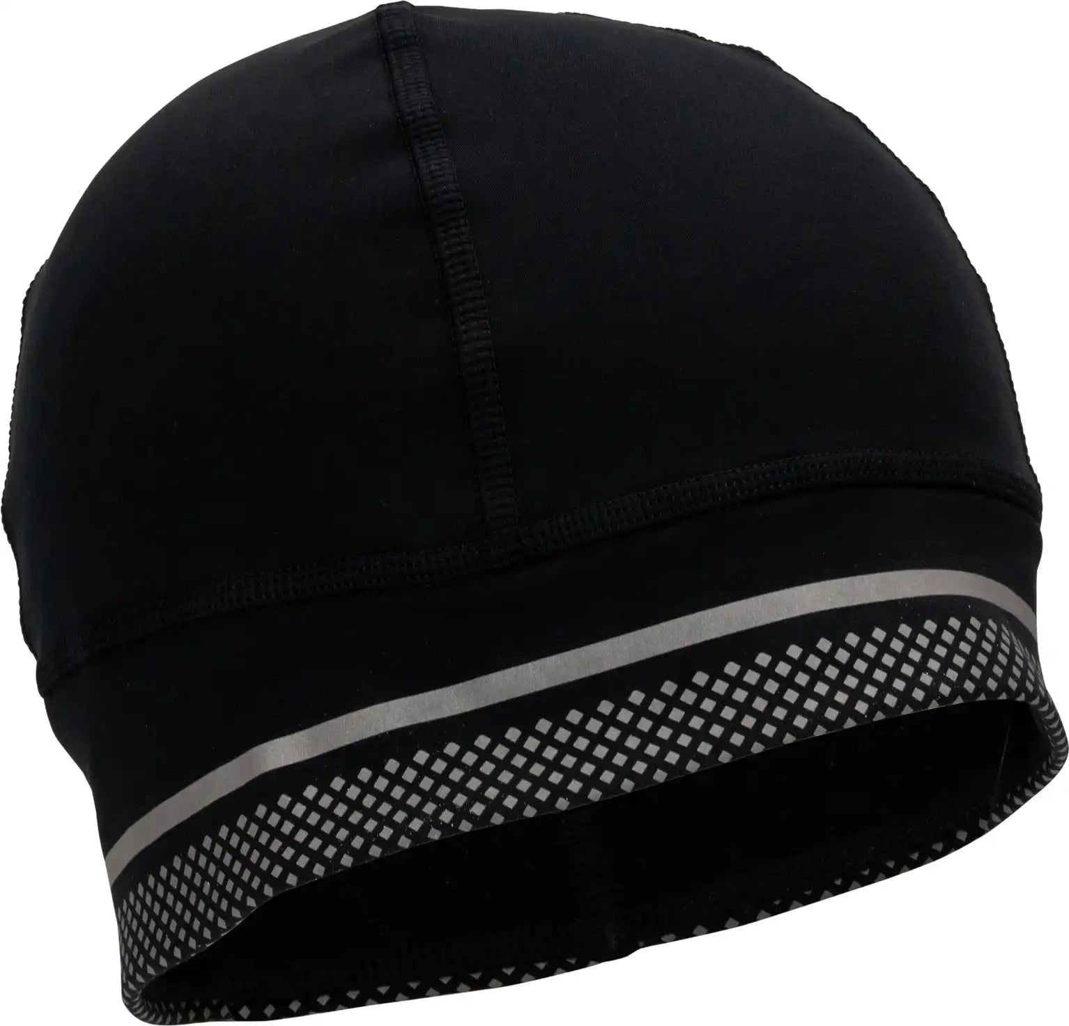 Nathan Sports Ns10400 Hypernight Reflective Beanie - Black Geo Print - Geo Print / Osfm