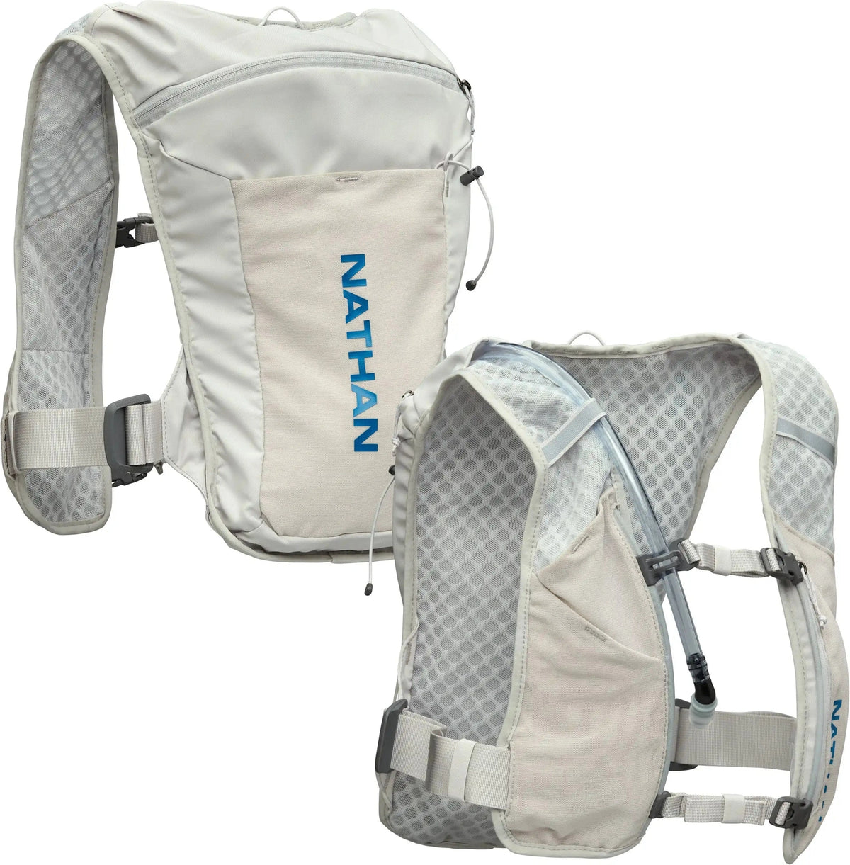 Nathan Sports Ns30770 Quick Start 3.0 4l - Vapor Grey Deep Blue - Grey Deep Blue / Osfm