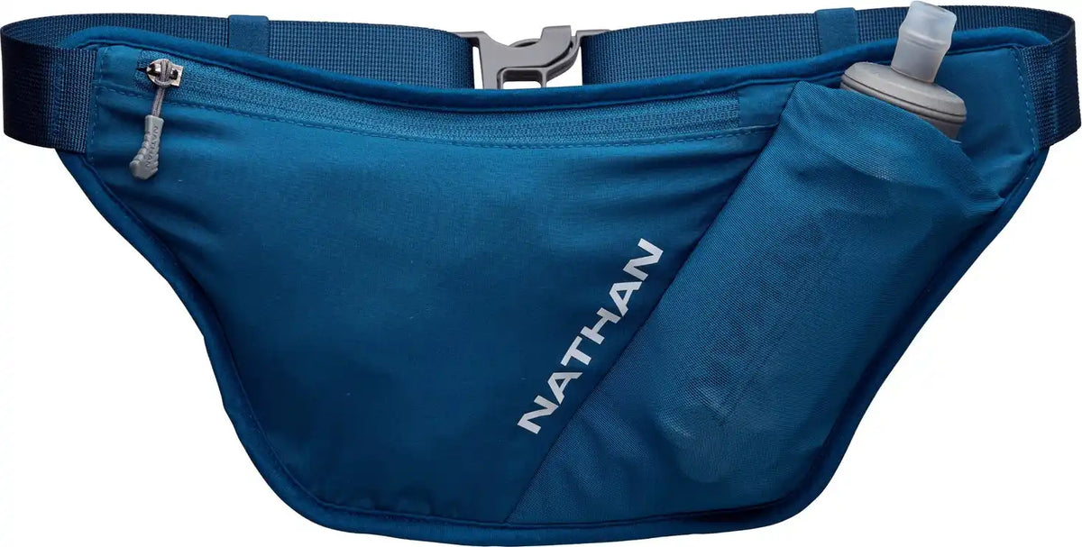 Nathan Sports Ns30830 Pinnacle Featherlite Belt - Sailor Blue Reflective Silver - Blue Reflective Silver / Osfm