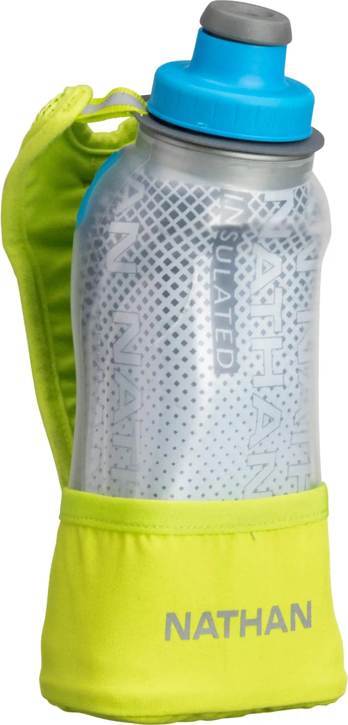 Nathan Sports Ns40060 Quick Squeeze Lite 12 Insulated Black / Marine - Finish Lime Blue me Away - Lime Blue me Away