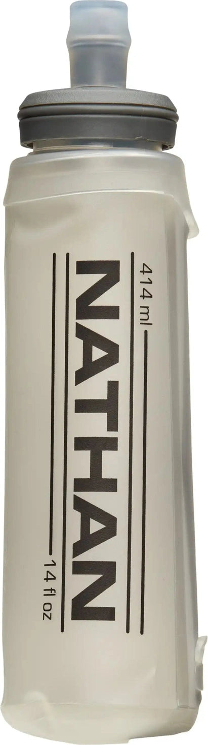 Nathan Sports Ns4012 14oz Soft Flask W/bite - Clear / N/a