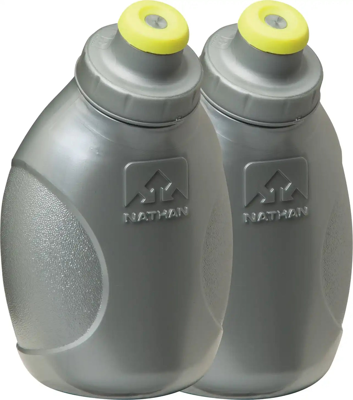 Nathan Sports Ns4586 10oz Pp Flask 2pk - Silver / 10oz