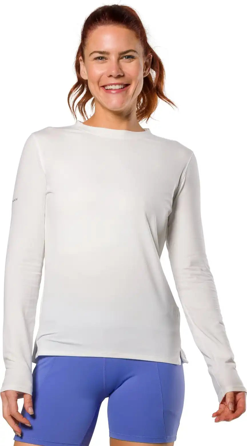 United Sports Brands Ns50120 Wm’s Dash Long Sleeve - White - Xs