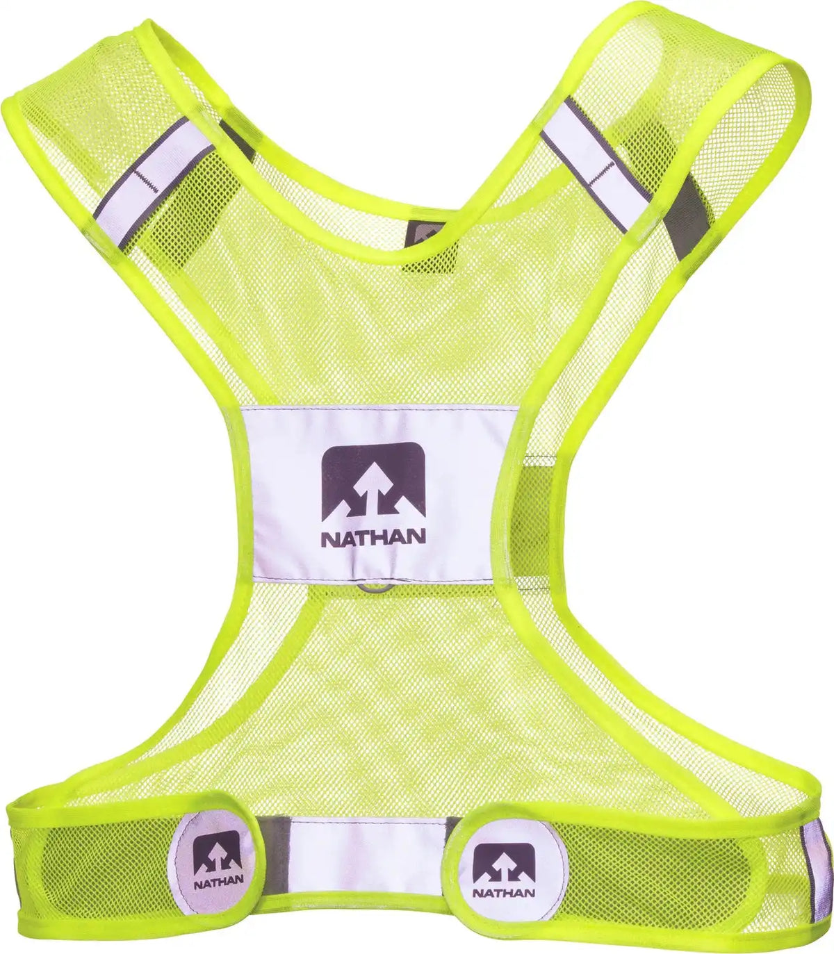 Nathan Sports Ns60420 Streak Reflective Vest - Safety Yellow / L-xxl