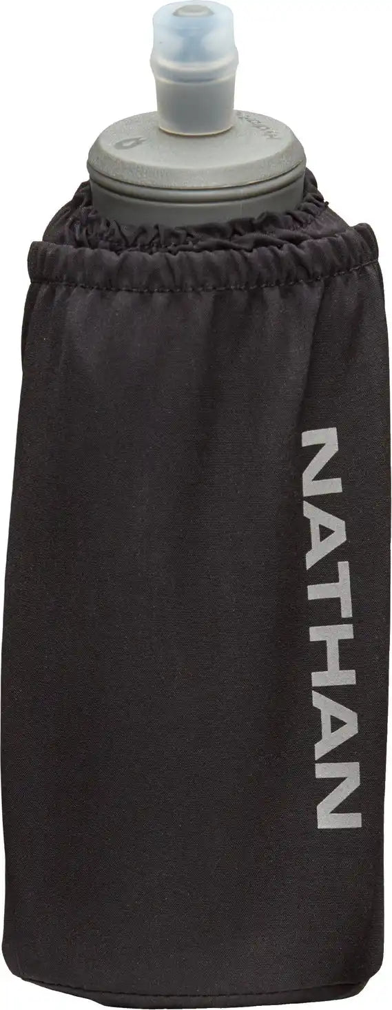 United Sports Brands Ns70680 Pinnacle 18oz Ins. Soft Flask - Black Reflective Silver - Reflective Silver / Osfm