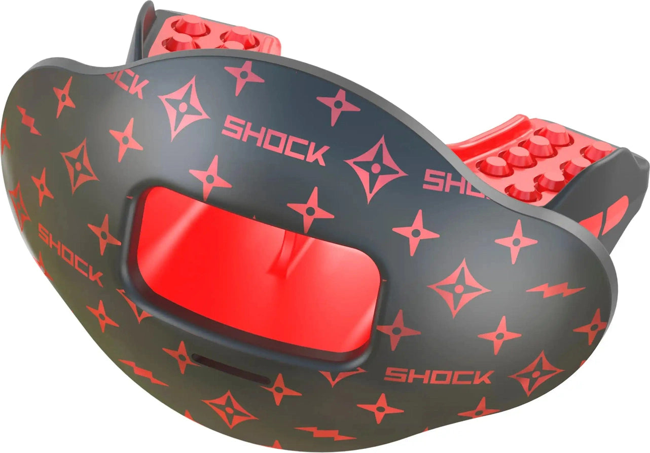 Sock Doctor Sd10360 Max Airflow Lip Guard - Print - Black Red Lux - Red Lux / Osfa