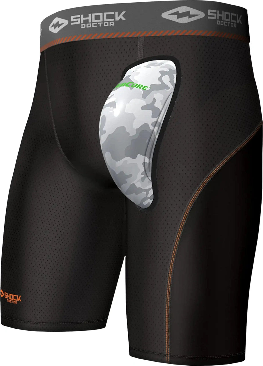 Sock Doctor Sd30630 Compression Short with Aircore Cup - Black - s