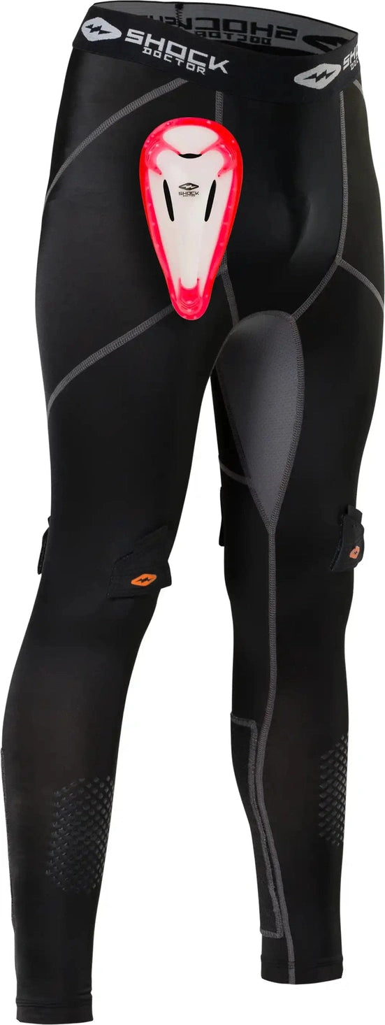 Sock Doctor Sd32050 Boy’s Compression Cut Resistance Hockey Pant W/bioflex Cup - Black / s