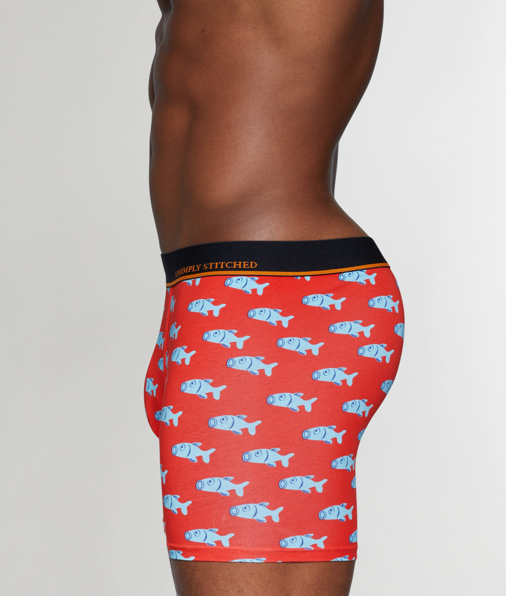 Unsimply Stitched Fish Boxer Brief