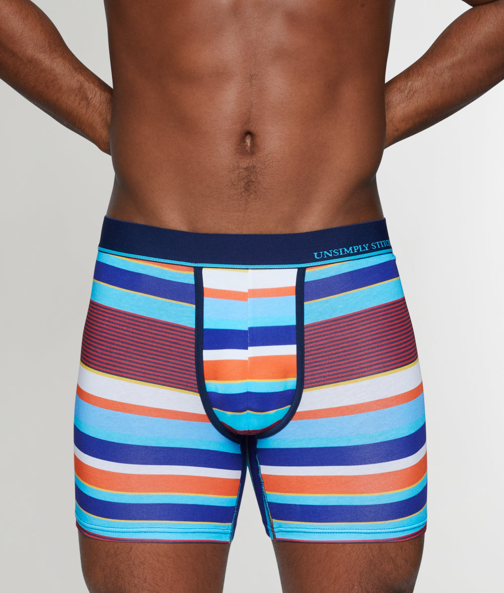Unsimply Stitched Old School Stripe Boxer Brief
