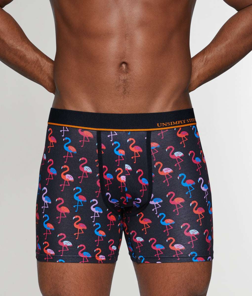 Unsimply Stitched Flamingo Boxer Brief