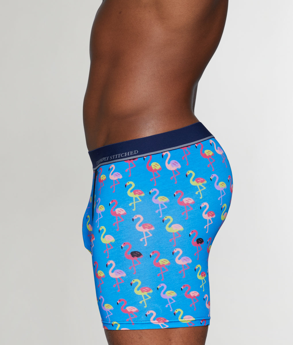 Unsimply Stitched Flamingo Boxer Brief