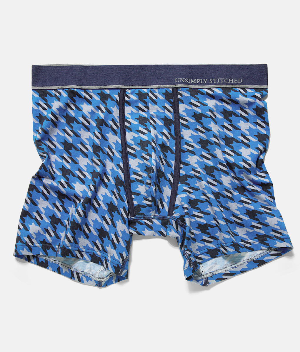 Unsimply Stitched Houndstooth Boxer Brief
