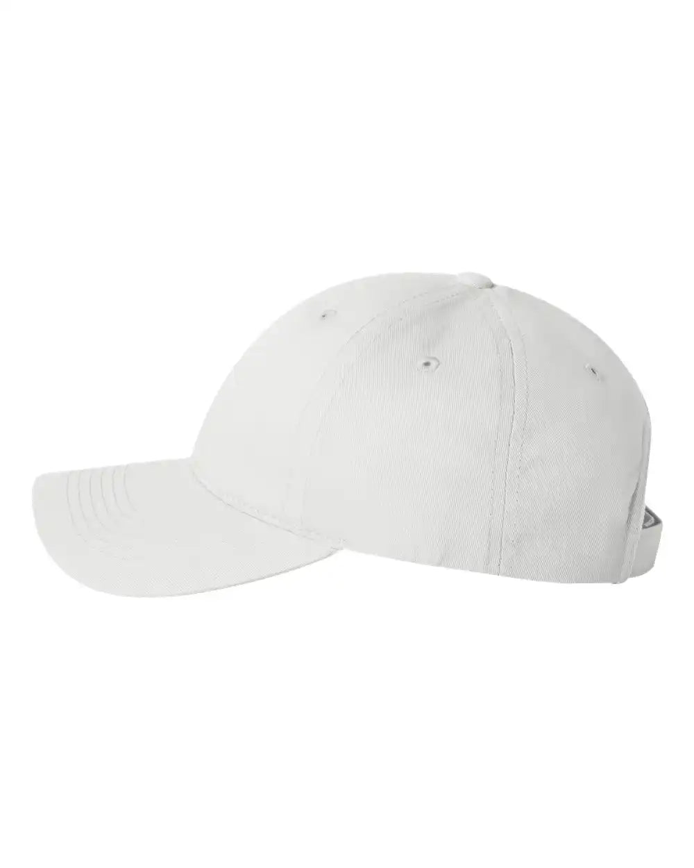 Valucap 2260 Cotton Twill Cap - White - Adjustable
