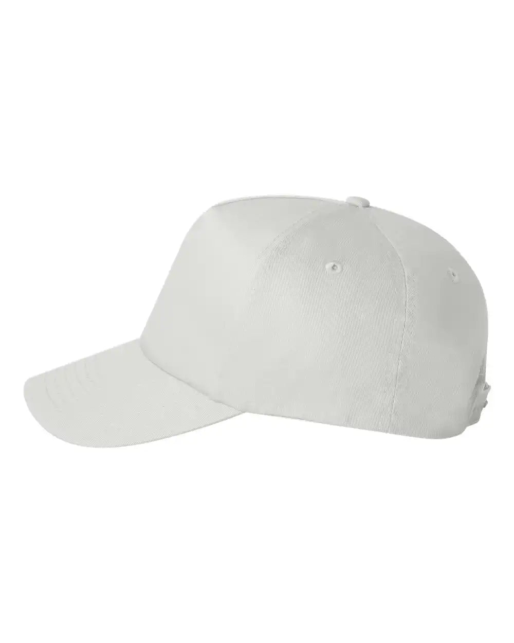 Valucap 8869 Five-panel Twill Cap - White Royal - White/ / Adjustable
