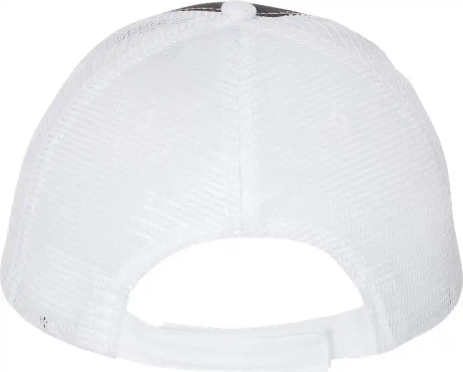 Valucap S102 Sandwich Trucker Cap - Charcoal White - Charcoal/ / Adjustable