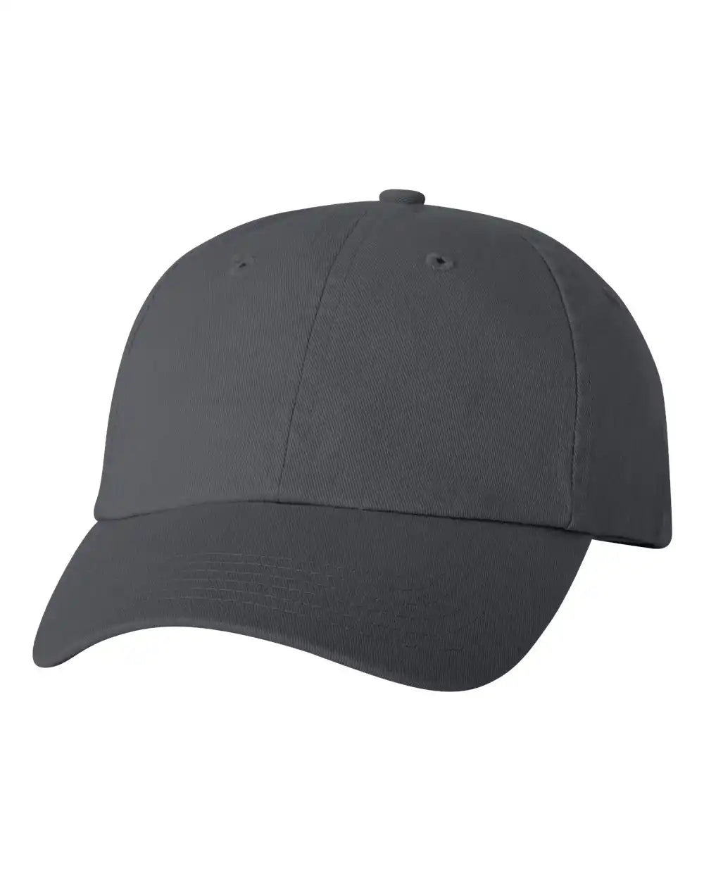 Valucap Vc300a Bio-washed Classic Dad Hat - Charcoal - Adjustable