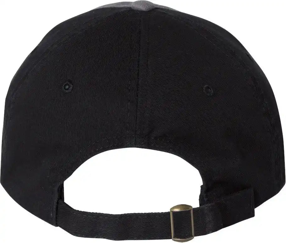Valucap Vc300a Bio-washed Classic Dad Hat - Charcoal Black - Charcoal/ / Adjustable