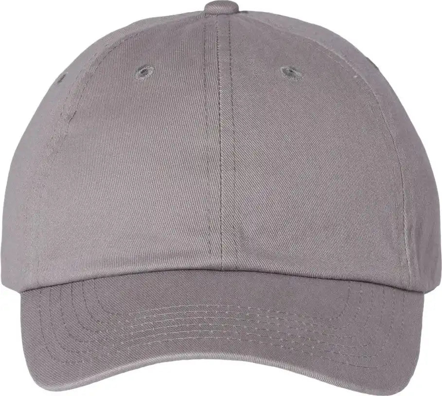 Valucap Vc300a Bio-washed Classic Dad Hat - Grey - Adjustable