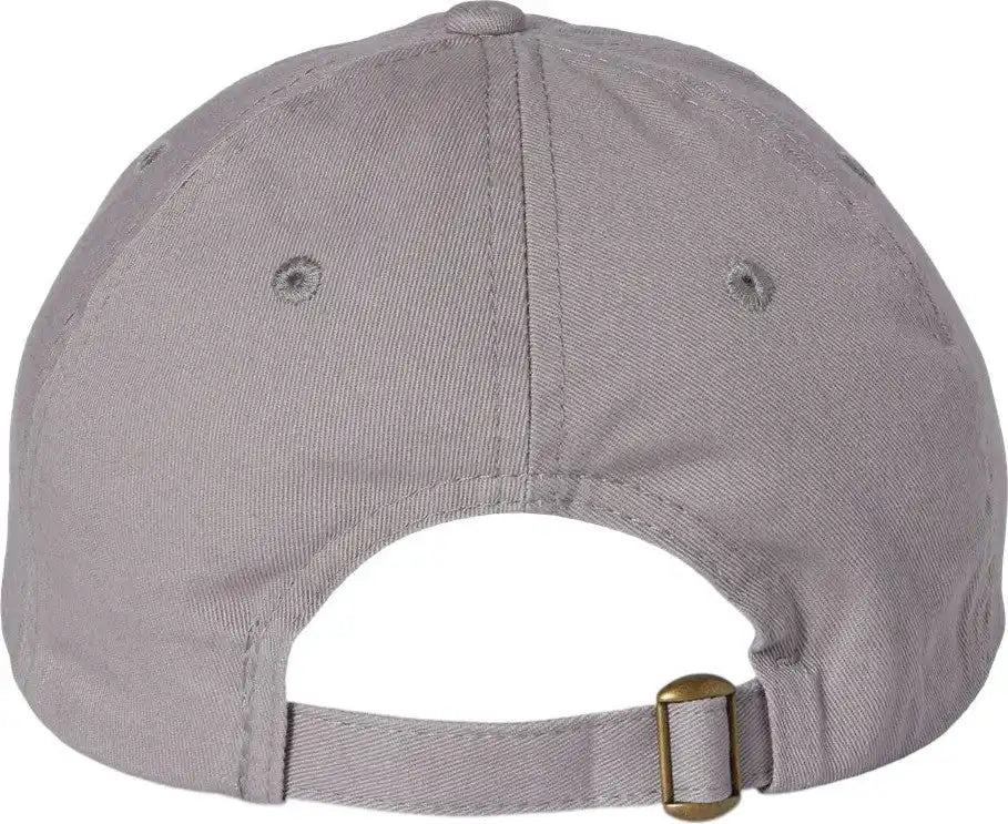 Valucap Vc300a Bio-washed Classic Dad Hat - Grey - Adjustable