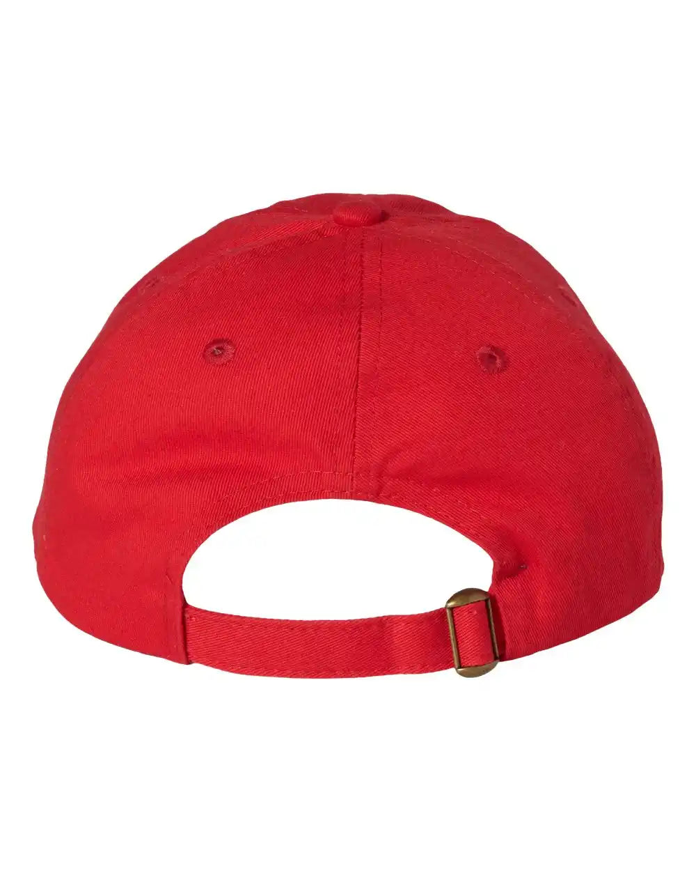 Valucap Vc300a Bio-washed Classic Dad Hat - Red - Adjustable