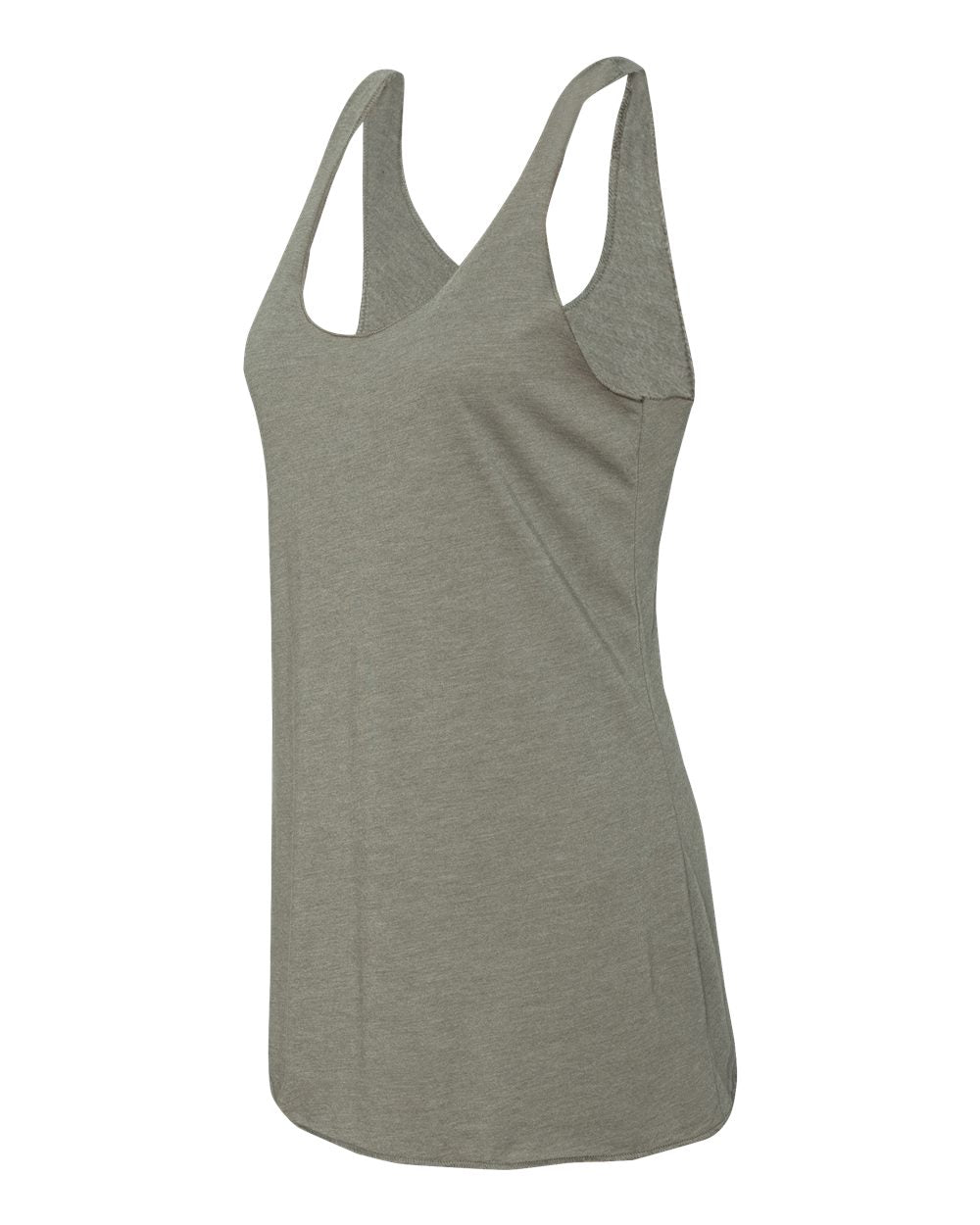 Venetian Grey Women’s Triblend Racerback Tank - 6733