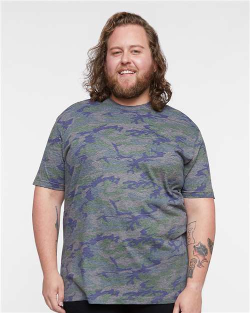 Vintage Camo Fine Jersey Tee - 6901