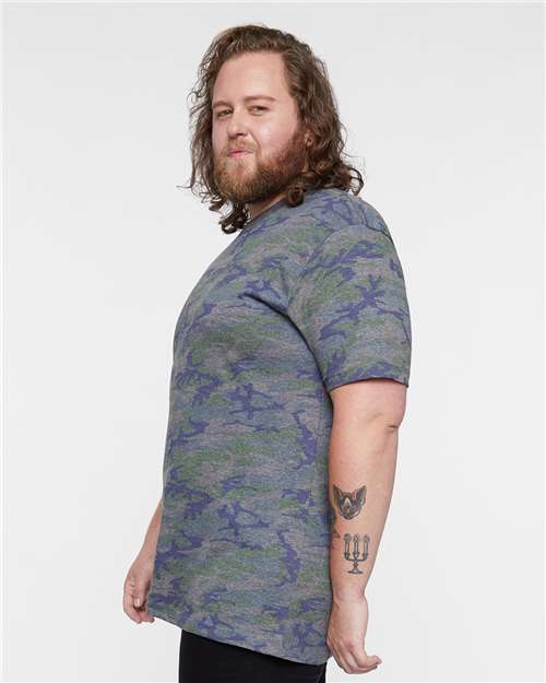 Vintage Camo Fine Jersey Tee - 6901