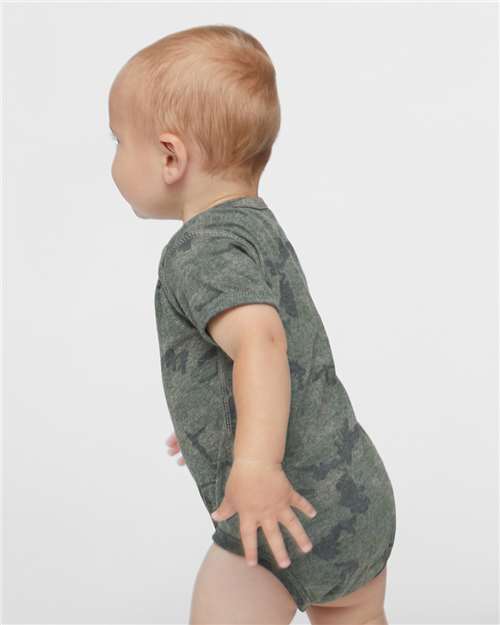Vintage Camo Infant Fine Jersey Bodysuit - 4424