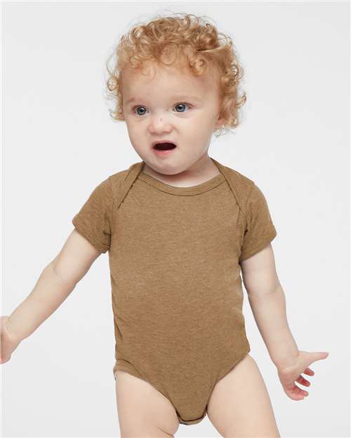 Vintage Coyote Brown Infant Fine Jersey Bodysuit - 4424
