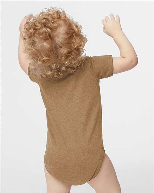 Vintage Coyote Brown Infant Fine Jersey Bodysuit - 4424