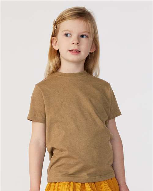 Vintage Coyote Brown Toddler Fine Jersey Tee - 3321