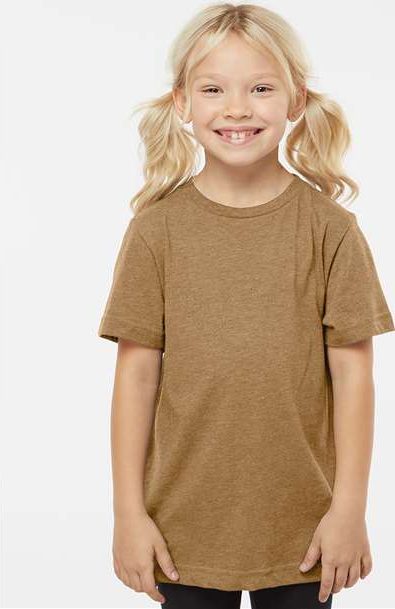 Vintage Coyote Brown Youth Fine Jersey Tee - 6101