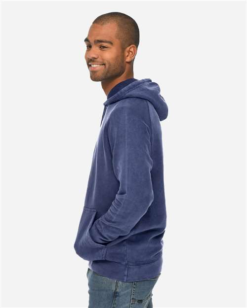 Vintage Denim Vintage Raglan Hooded Sweatshirt - LST004