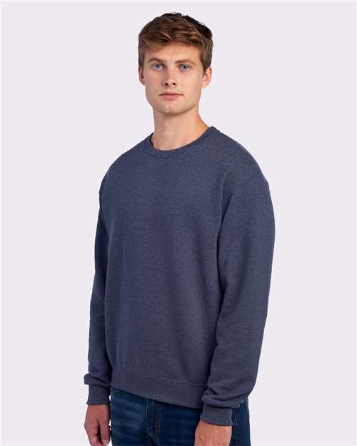 Vintage Heather Navy NuBlend® Crewneck Sweatshirt - 562MR