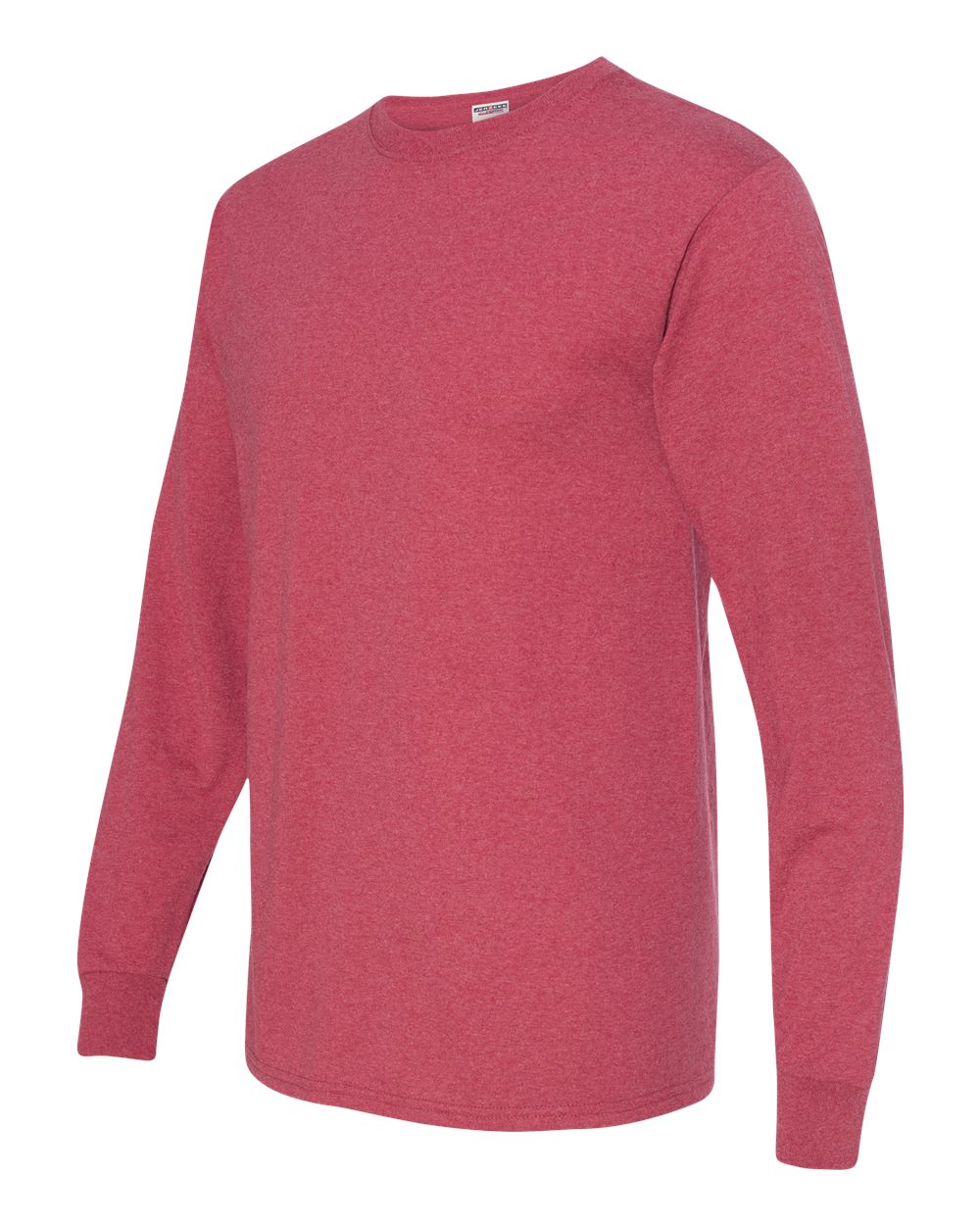 Vintage Heather Red Dri-Power® Long Sleeve 50/50 T-Shirt - 29LSR