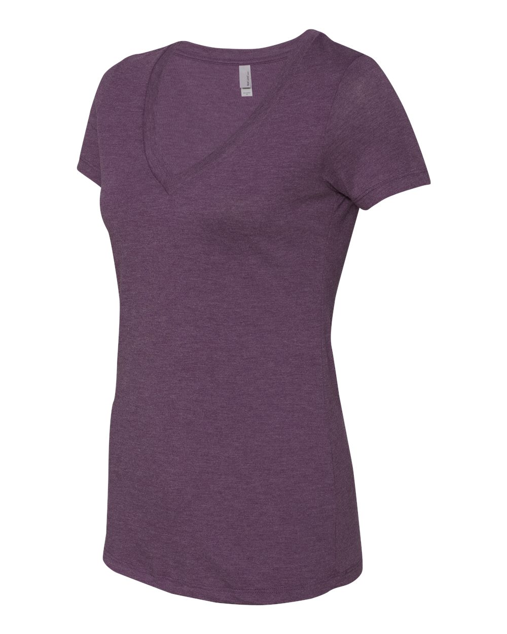 Vintage Purple Women’s Triblend Deep V-Neck T-Shirt - 6740