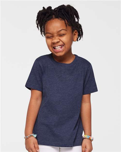 Vintage True Navy Toddler Fine Jersey Tee - 3321
