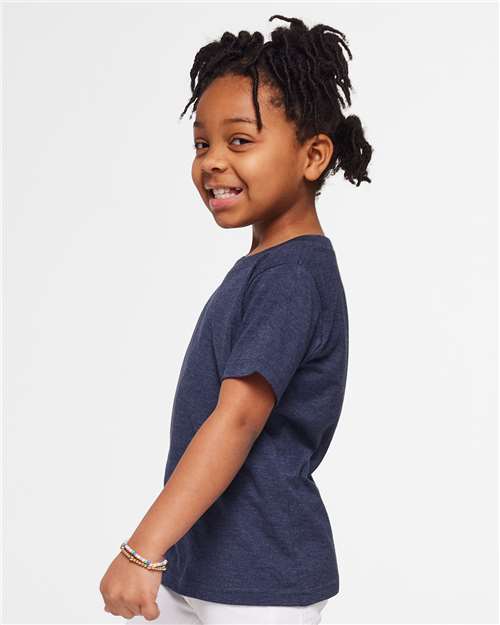 Vintage True Navy Toddler Fine Jersey Tee - 3321