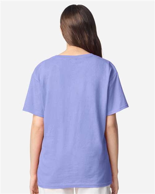 Violet Light Cotton Youth T-Shirt - 3000B