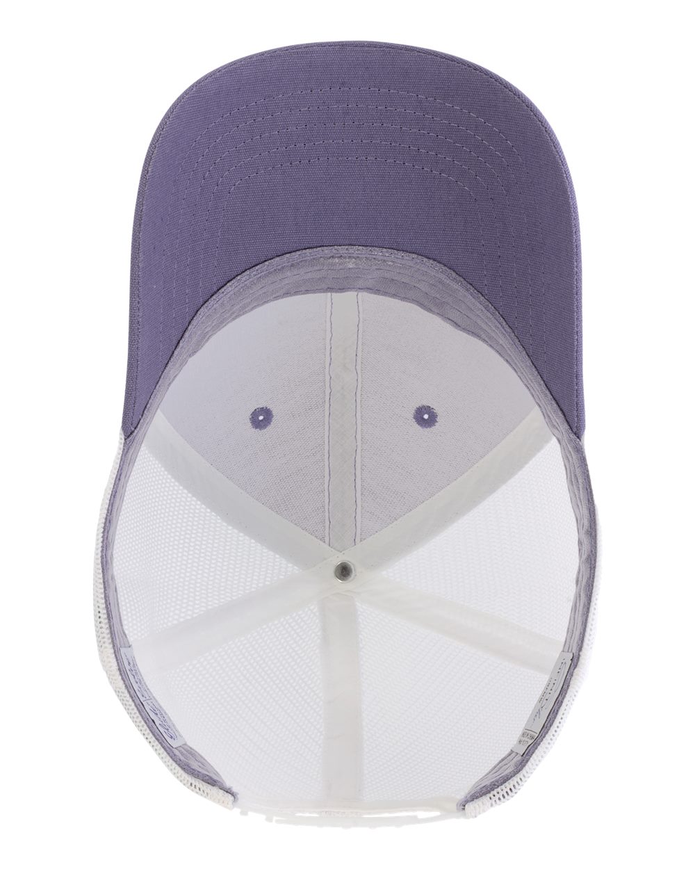 Violet/ White Women's Modern Trucker Cap - CHARLIE