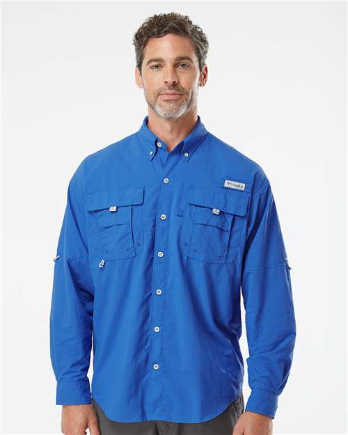 Vivid Blue PFG Bahama™ II Shirt - 212463