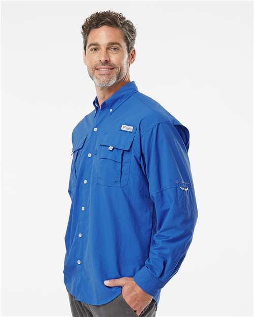 Vivid Blue PFG Bahama™ II Shirt - 212463