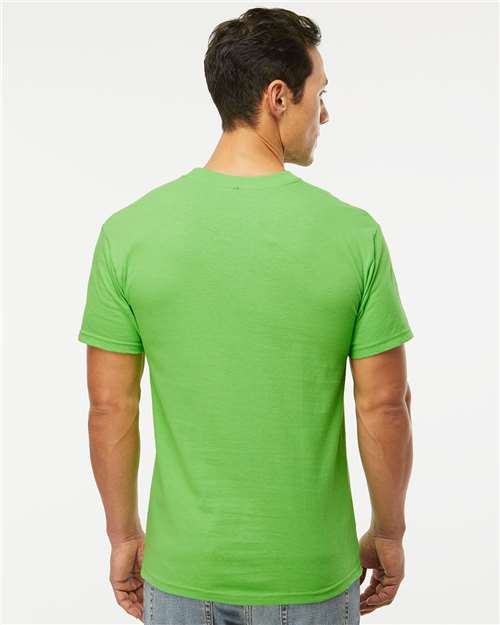 Vivid Lime Gold Soft Touch T-Shirt - 4800