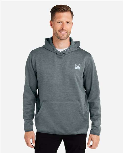 Volcanic Ash Heather Performance Hooded Fleece Sweatshirt - H130093