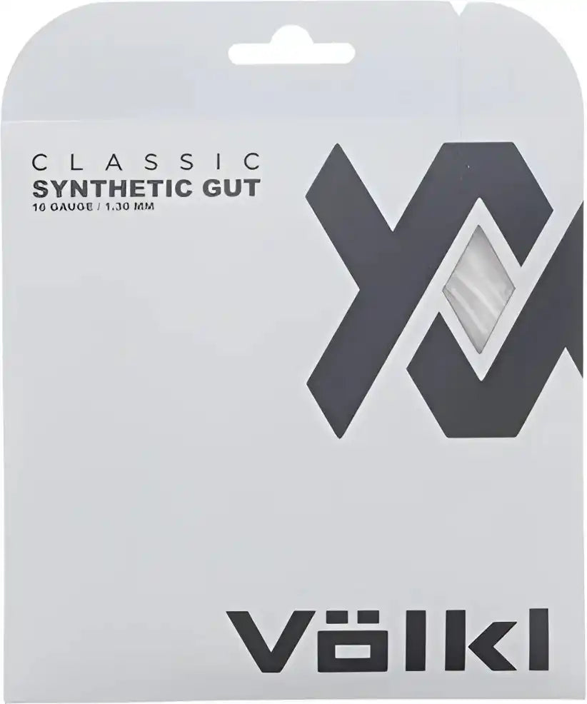 Volkl Classic Synthetic Gut 16g Tennis String - Red
